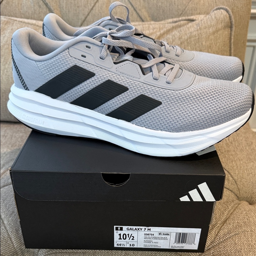 adidas Men’s Running Sneakers - Gray/Black
